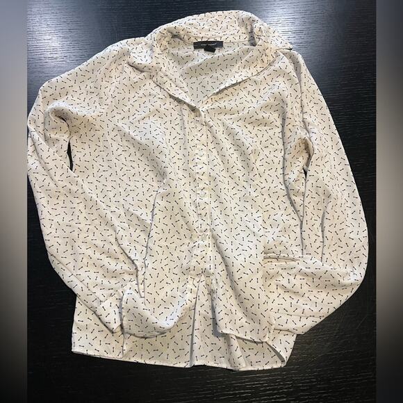 Primark Atmosphere Arrow Button Down Shirt Size 8 - Picture 1 of 8